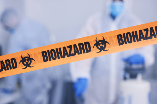 Professional Unattended Death Cleanup technician working in Upland, IN